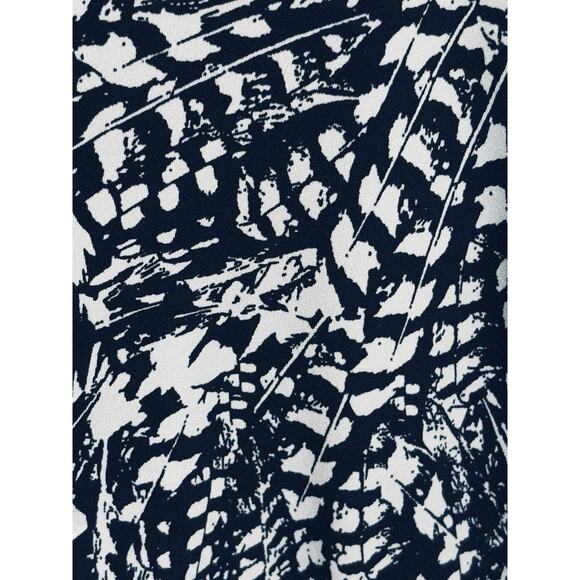 Christopher & Banks Women’s 2pc Top Plus Sz 2x Black White Studs Bead Artsy Work - Picture 4 of 12